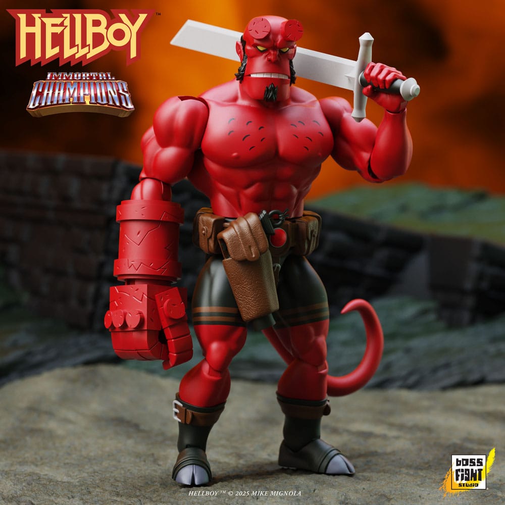 Hellboy Immortal Champions Actionfigur Hellboy 14 cm