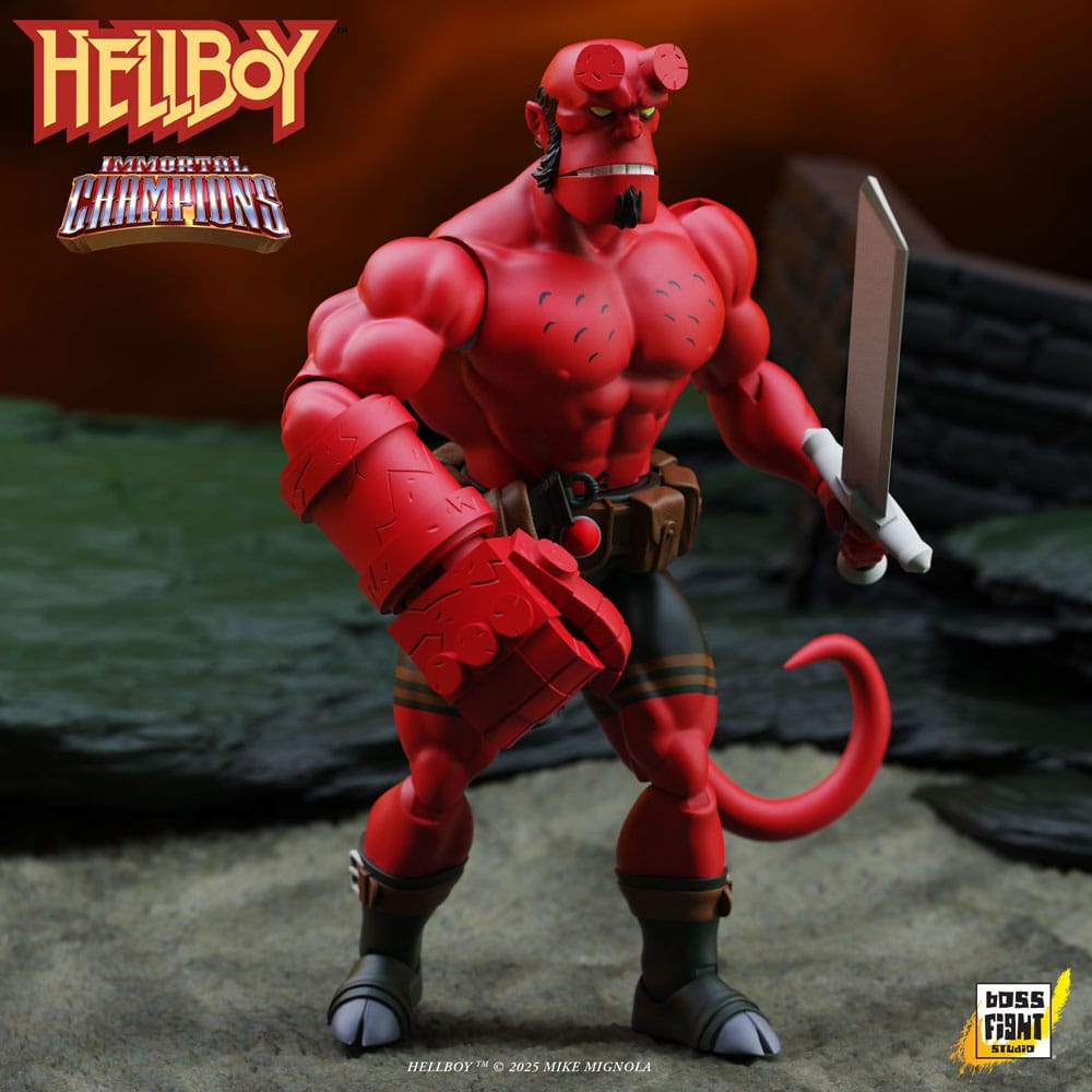 Hellboy Immortal Champions Actionfigur Hellboy 14 cm