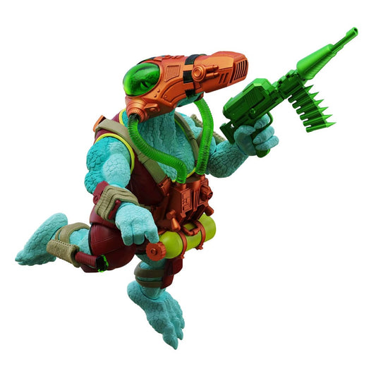 Saurozoic Warriors Actionfigur Javvik Mosa Mosasaurus (Underwater Assault) 15 cm
