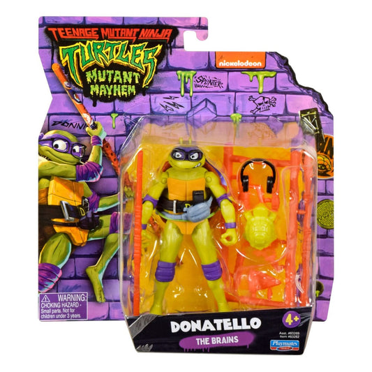 Teenage Mutant Ninja Turtles: Mutant Mayhem Actionfigur Donatello 10 cm