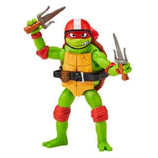 Teenage Mutant Ninja Turtles: Mutant Mayhem Action Figur Raphael & Scooter mit Seitenwagen 11 cm