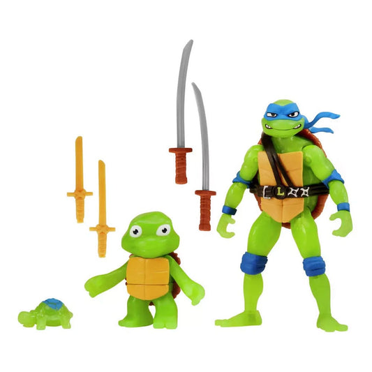 Teenage Mutant Ninja Turtles: Mutant Mayhem Actionfiguren 3er-Pack Leonardo Evolution 10 cm