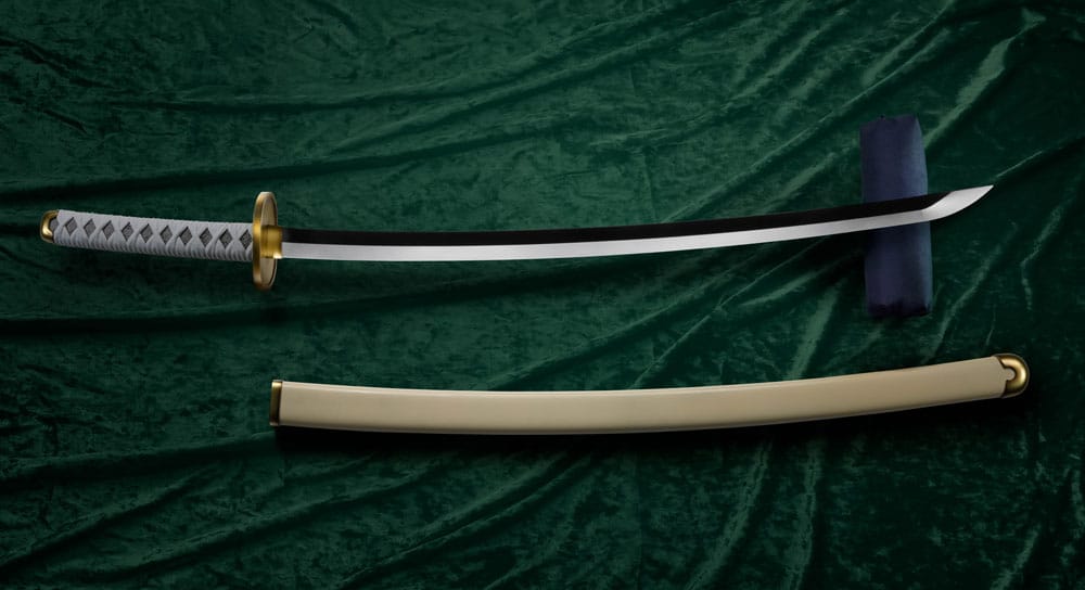 One Piece Proplica Repliken 1/1 Roronoa Zoro Three Sword Style Schwerter Set 95 cm