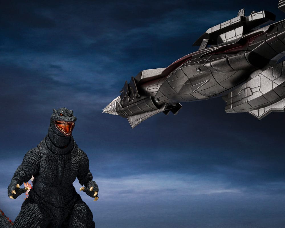 Godzilla: Final Wars S.H.MonsterArts Actionfigur Godzilla Heat Ray Ver. vs. New Gotengo 16 cm
