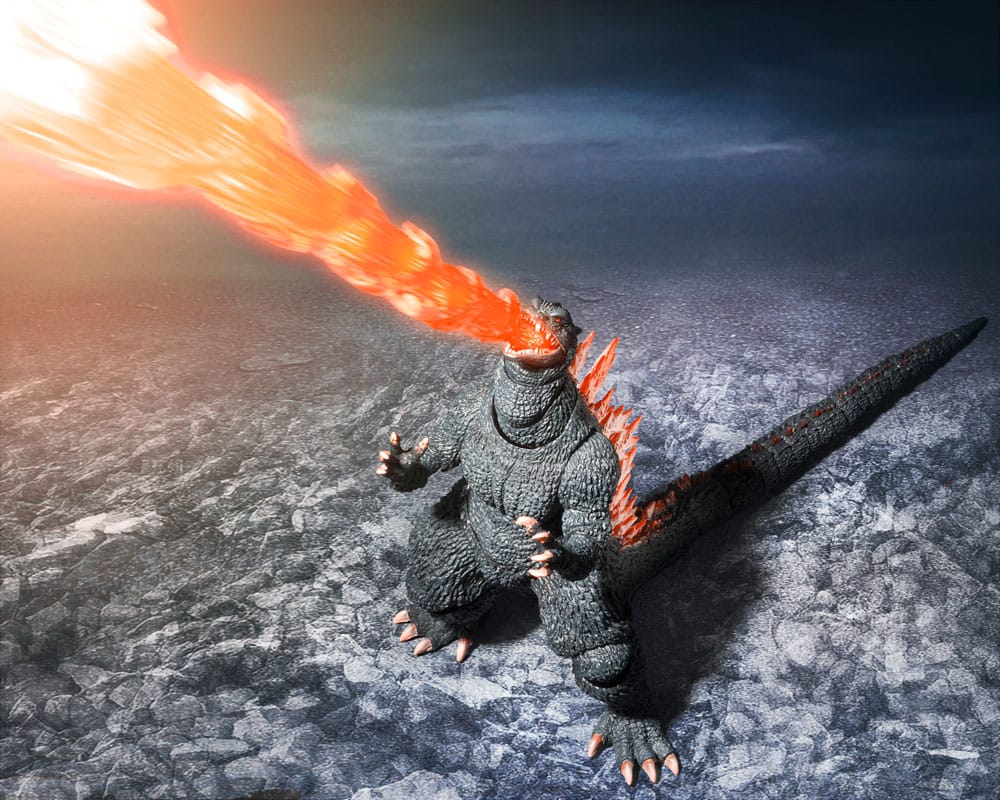 Godzilla: Final Wars S.H.MonsterArts Actionfigur Godzilla Heat Ray Ver. vs. New Gotengo 16 cm
