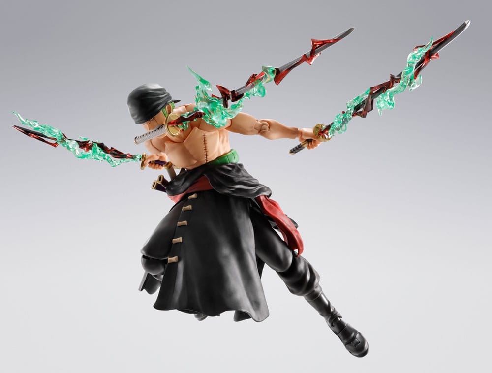 One Piece S.H.Figuarts Actionfigur Roronoa Zoro The King of Hell 15 cm