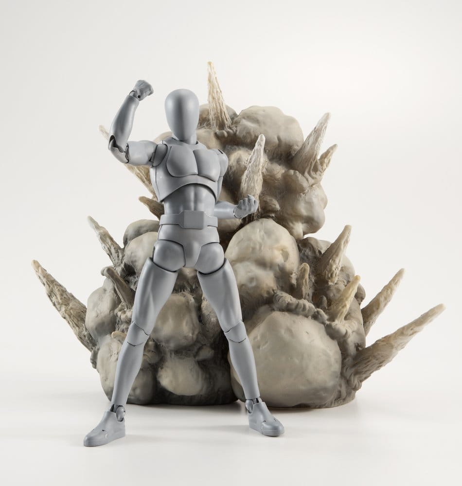 Tamashii Effect Actionfiguren-Zubehör Explosion Gray Ver. for S.H.Figuarts