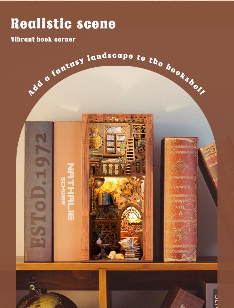 Book Nook Eternal Bookstore 23 x 11 cm