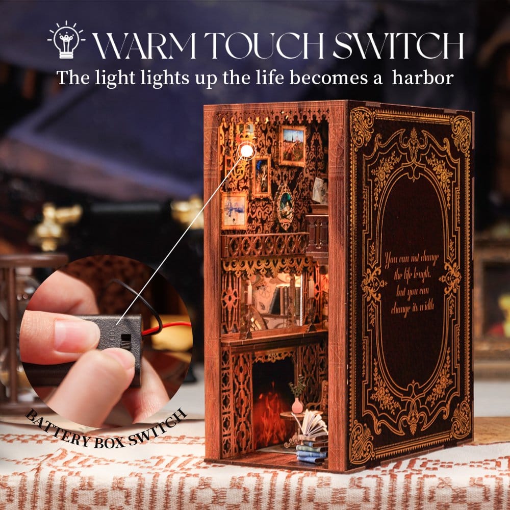 Book Nook Eternal Bookstore 23 x 11 cm