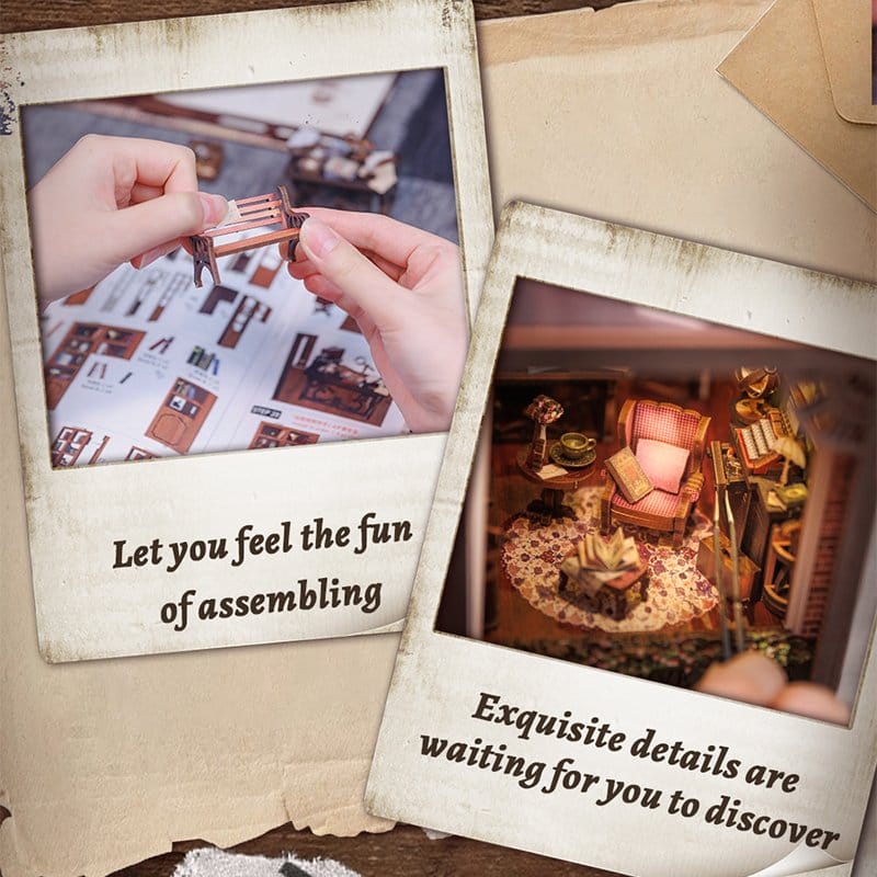 Book Nook Rose Detective Agency 23 x 11 cm