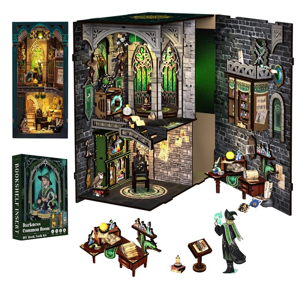 Book Nook Darkness Common Room 23 x 11 cm