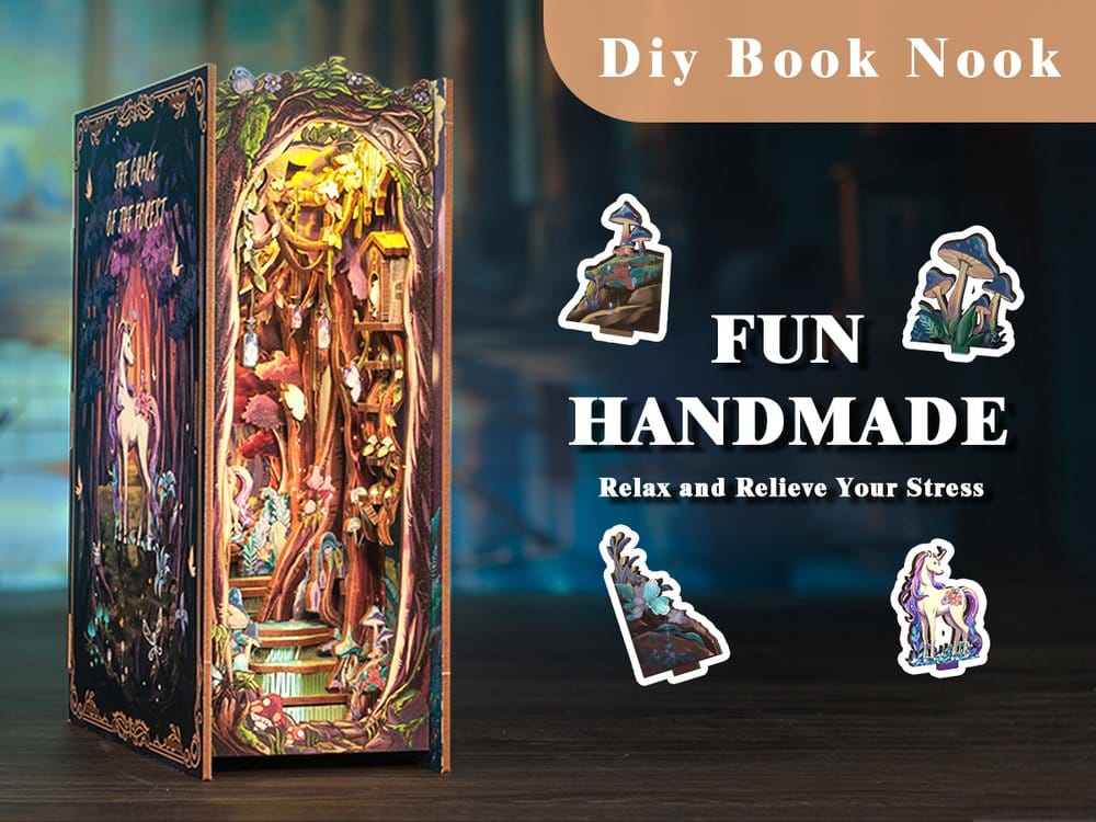 Book Nook The Grace of Forest 22 x 8 cm