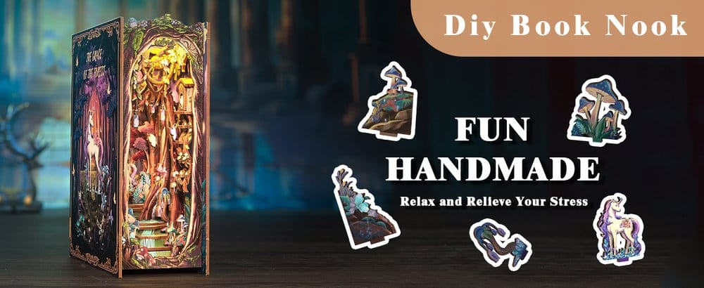 Book Nook The Grace of Forest 22 x 8 cm