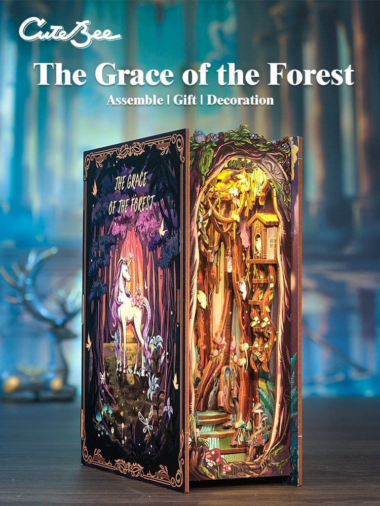 Book Nook The Grace of Forest 22 x 8 cm