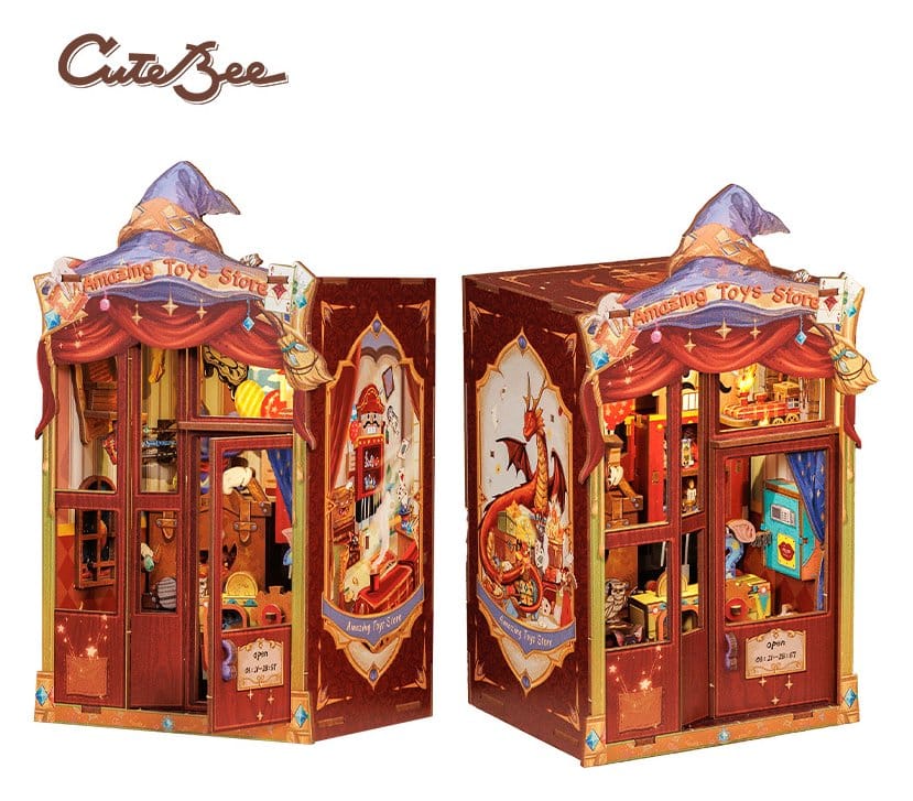 Book Nook Amazing Toy Store 17 x 12 cm