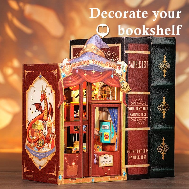 Book Nook Amazing Toy Store 17 x 12 cm