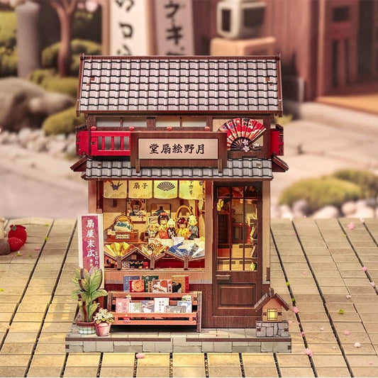 Miniature House Model Kit Tsukino Eogi-dou 19 x 14 cm