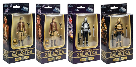 Battlestar Galactica Actionfigur Wave 1 - 10 cm Sortiment (4)