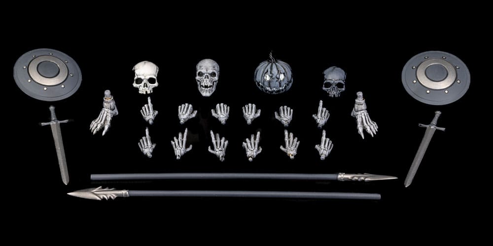 Graveyard Skeletons Actionfiguren 4er-Pack
