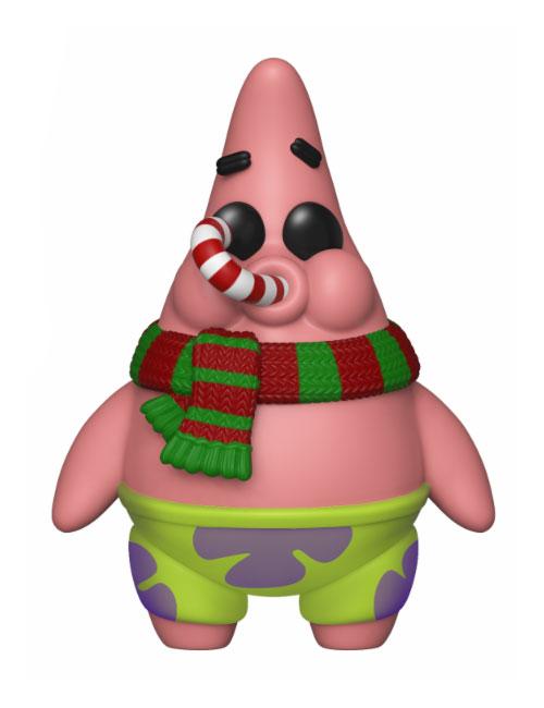 SpongeBob Schwammkopf POP! Vinyl Figur Patrick Xmas 9 cm