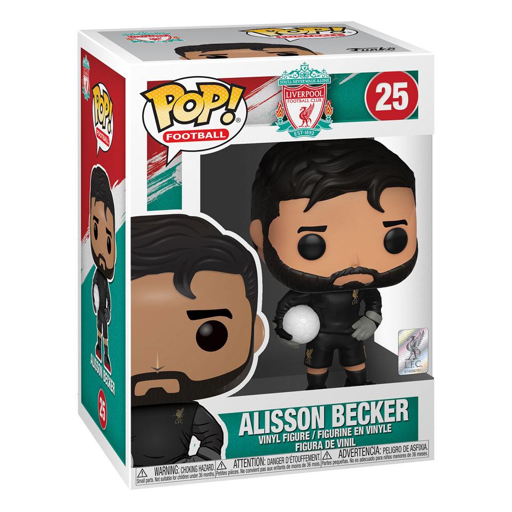 Liverpool F.C. POP! Football Vinyl Figur Alisson Becker 9 cm