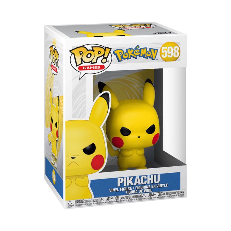 Pokémon POP! Games Vinyl Figur Grumpy Pikachu 9 cm
