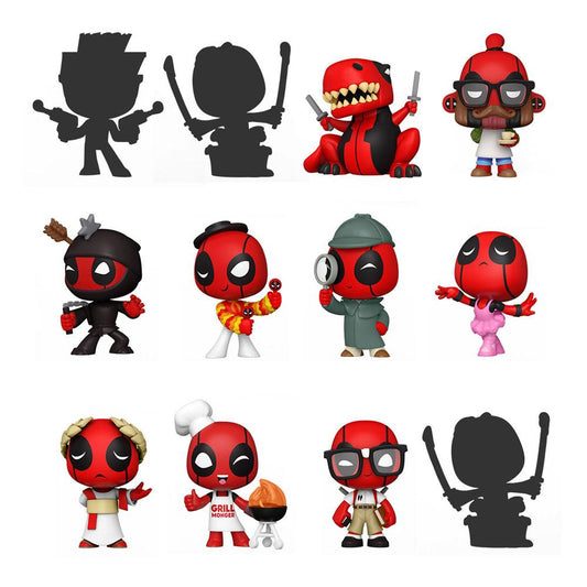 Marvel Comics Mystery Minis Minifiguren 5 cm Display Deadpool 30th Anniversary (12)