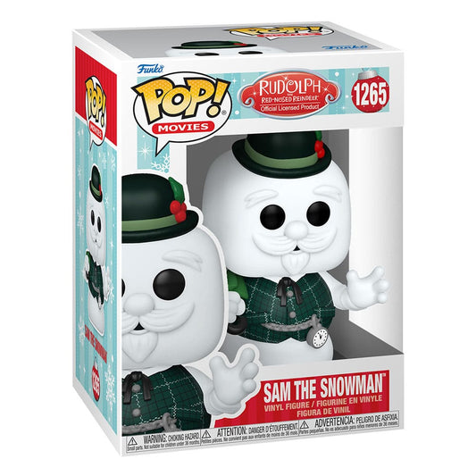 Rudolph the Red-Nosed Reindeer POP! Movies Vinyl Figur Sam the Snowman 9 cm