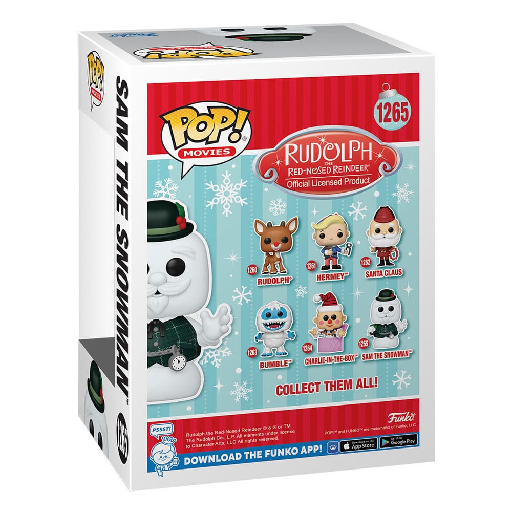 Rudolph the Red-Nosed Reindeer POP! Movies Vinyl Figur Sam the Snowman 9 cm