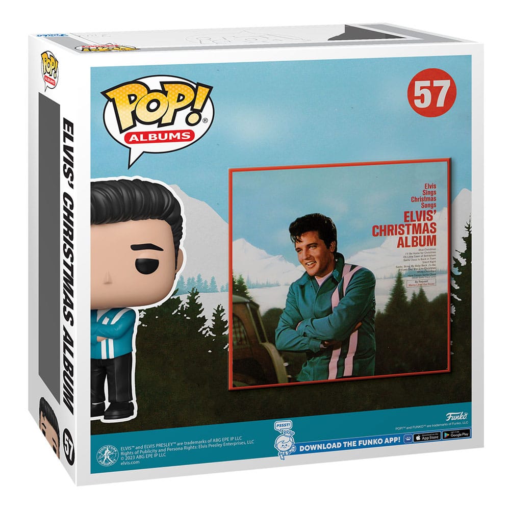 Elvis Presley POP! Albums Vinyl Figur Elvis X-Mas Album 9 cm