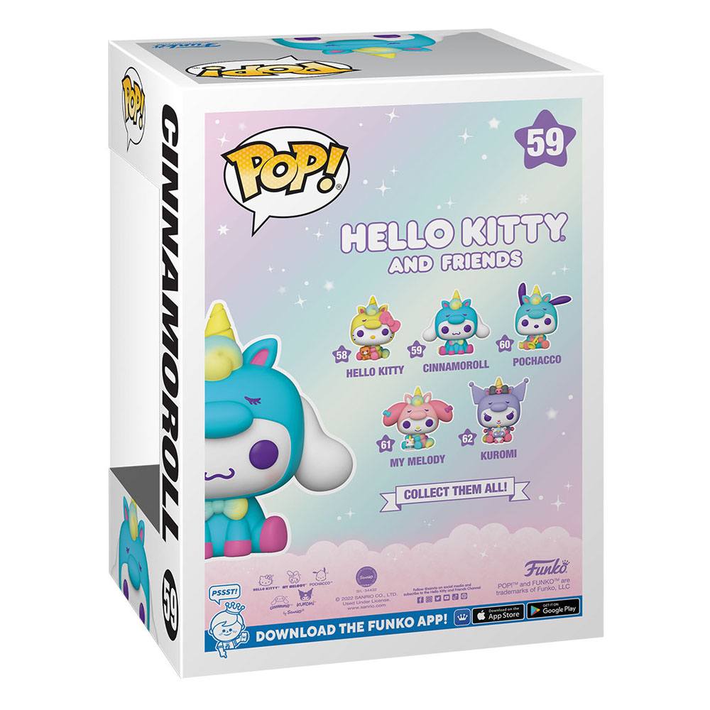 Hello Kitty and Friends POP! Sanrio Vinyl Figur Cinnamoroll 9 cm