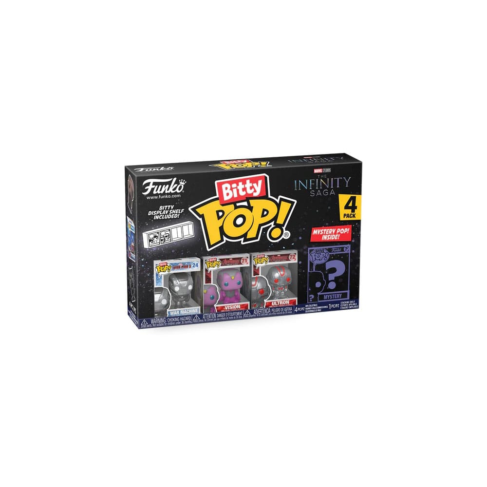Marvel Bitty POP! Vinyl Figuren 4er-Pack Iron Man 2,5 cm