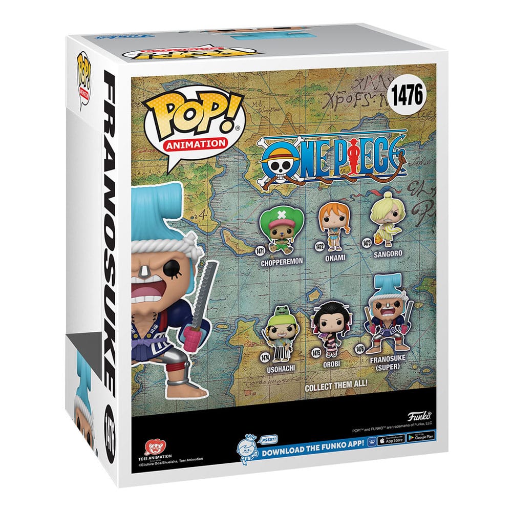 One Piece Oversized POP! Vinyl Figur Franosuke (Wano) 15 cm