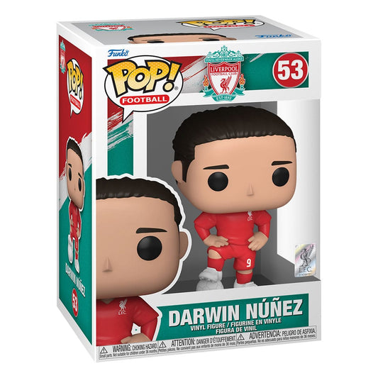 FC Liverpool POP! Football Vinyl Figur Darwin Núñez 9 cm