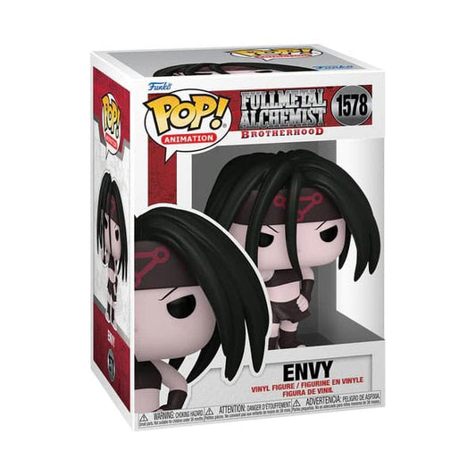 Fullmetal Alchemist Brotherhood POP! Animation Vinyl Figur Envy 9 cm
