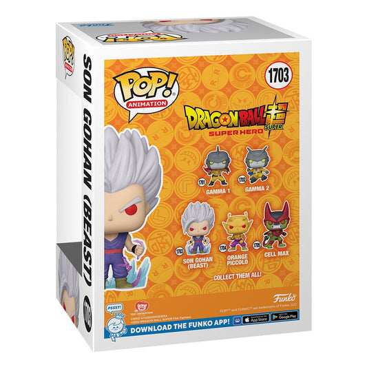 Dragon Ball Super: Super Hero POP! Animation Vinyl Figuren Gohan UI w/CH(GW) 9 cm Sortiment (6)