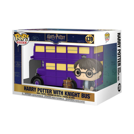 Harry Potter POP! Rides Super Deluxe Vinyl Figur Knight Bus 15 cm