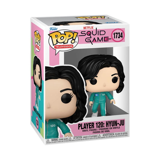 Squid Game POP! Television Vinyl Figur S3 Player 120: Hyun-ju 9 cm