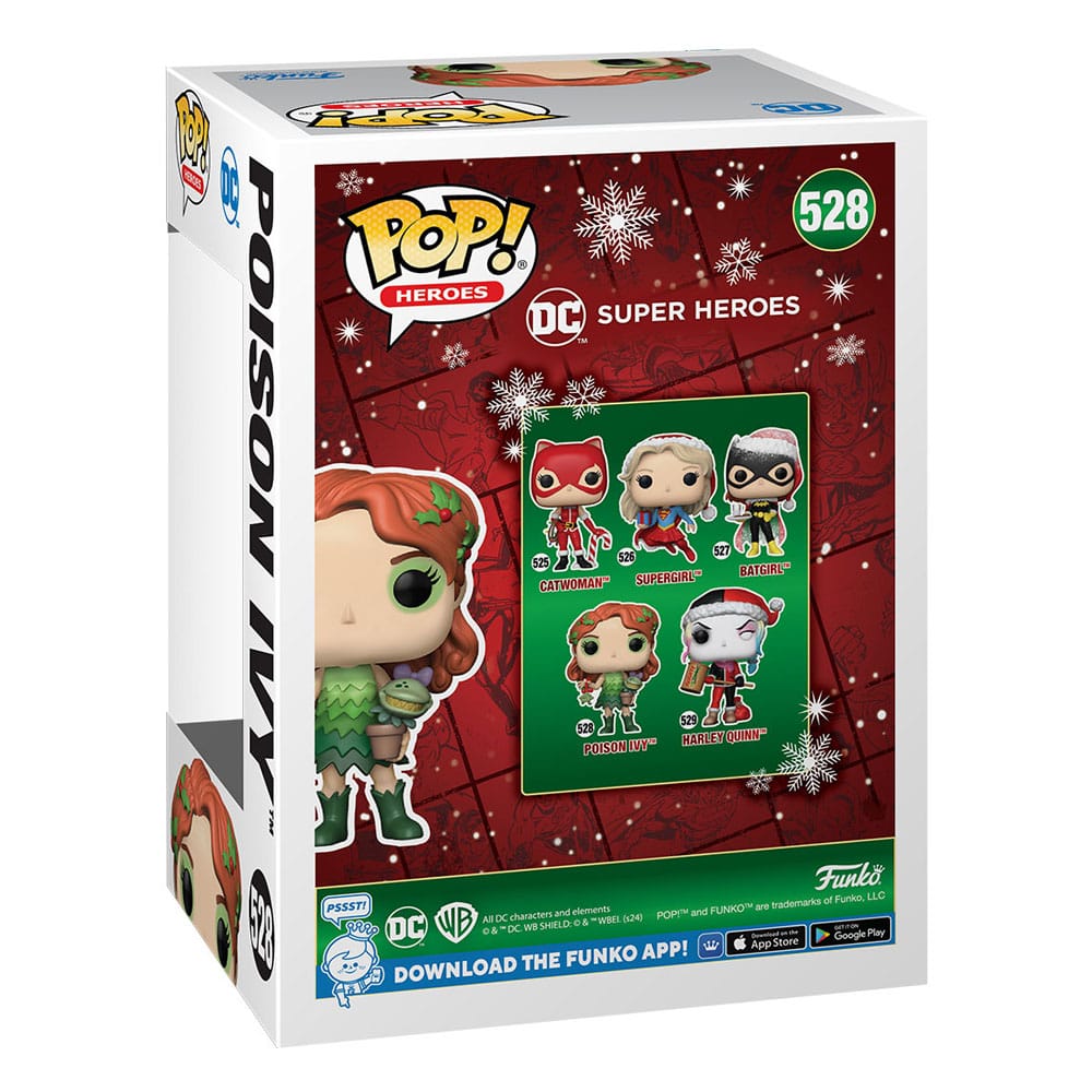 DC Comics POP! Heroes Vinyl Figur Holiday '24- Poison Ivy 9 cm