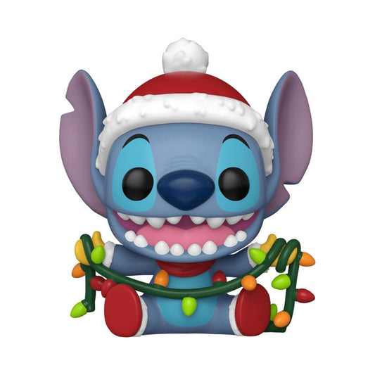 Disney POP! Vinyl Figur Holiday Stitch w/Lights 9 cm