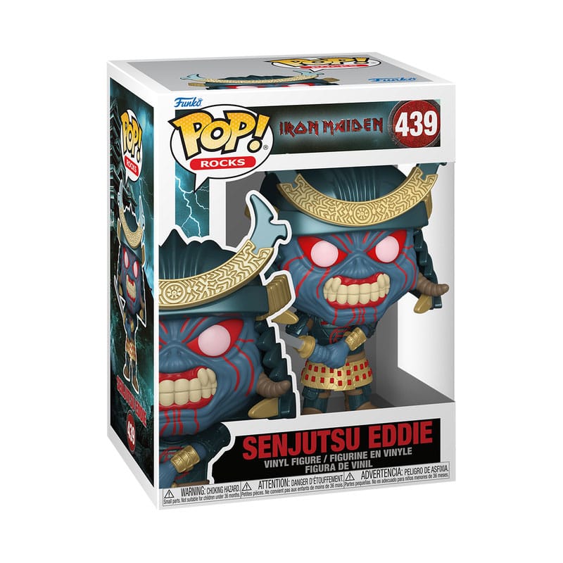 Iron Maiden POP! Rocks Vinyl Figur Senjutsu Eddie 9 cm