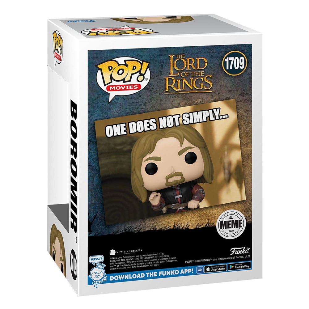 Herr der Ringe POP! Movies Vinyl Figur Boromir (Meme) 9 cm