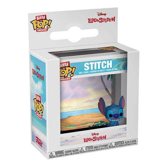 Disney Bitty POP! Deluxe Vinyl Figuren Stitch(Beach) Display (12) 2,5 cm