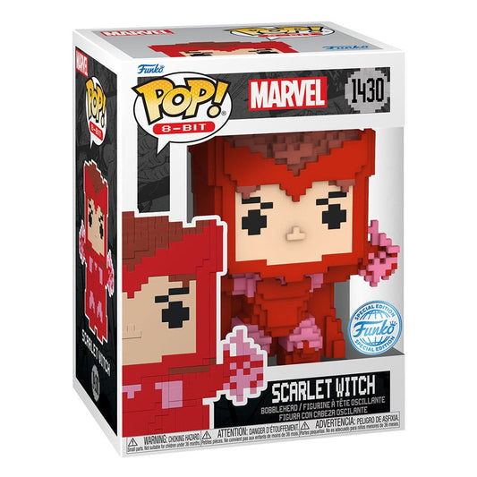Marvel POP! 8-Bit Vinyl Figur Scarlett Witch 9 cm