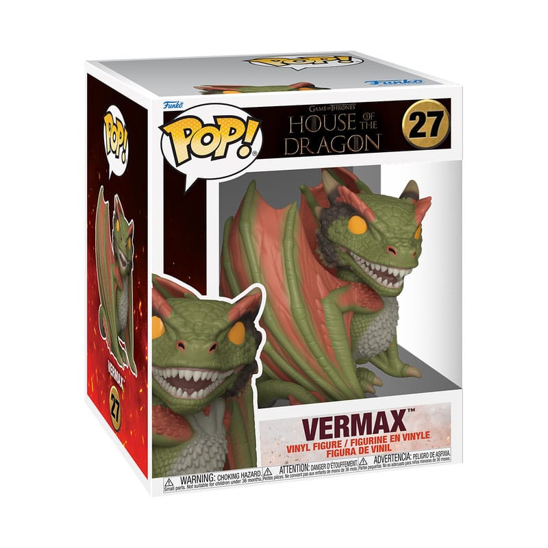 House of the Dragon Oversized POP! Vinyl Figur Vermax 15 cm