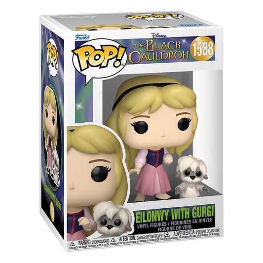 Taran und der Zauberkessel POP! Disney Vinyl Figur Eilonwy w/Gurgi 9 cm