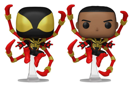 Spider-Man Comics POP! TV Vinyl Figuren Miles IS w/CH 9 cm Sortiment (6)