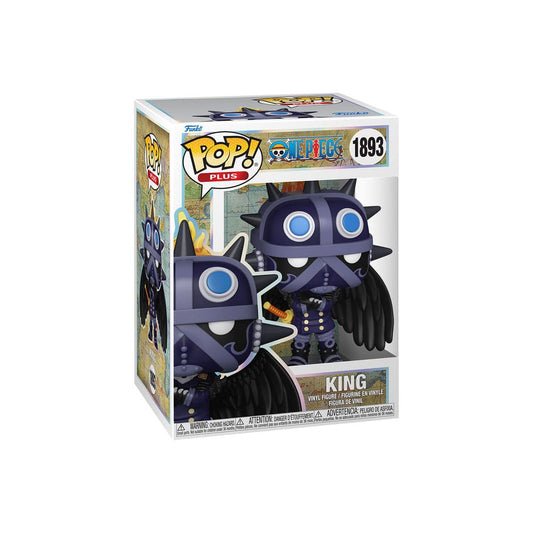One Piece POP! Plus Animation Vinyl Figur King 9 cm