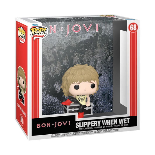 Bon Jovi POP! Albums Vinyl Figur Slippery When Wet 9 cm
