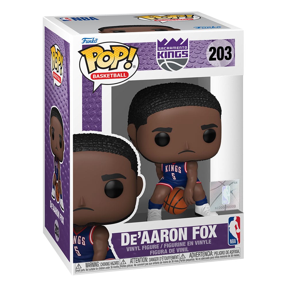 NBA Legends POP! Sports Vinyl Figur Kings- De'Aaron Fox(CE 24) 9 cm